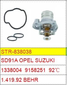 For SUZUKI Thermostat and Thermostat Housing 1338004